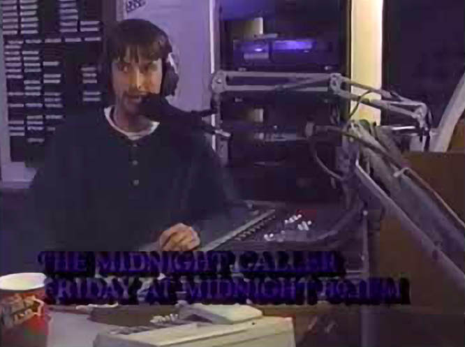 Tom Green on late night radio in Ottawa