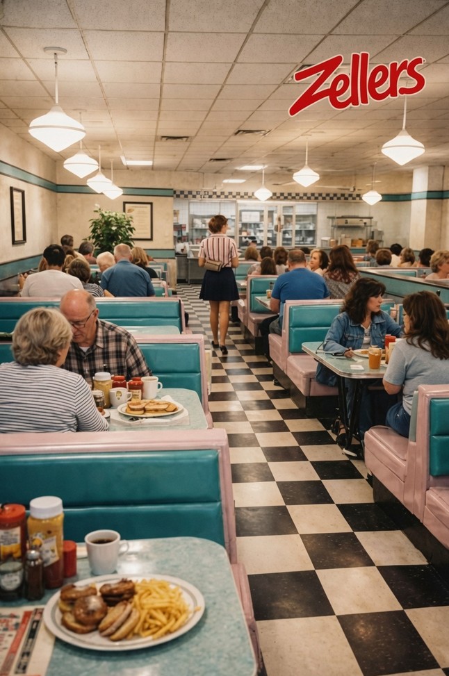 Zellers Cafeteria The Diner